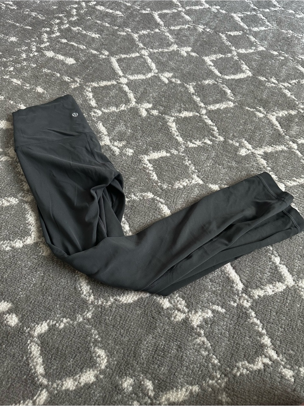 Lululemon Grey Align High-Rise Leggings